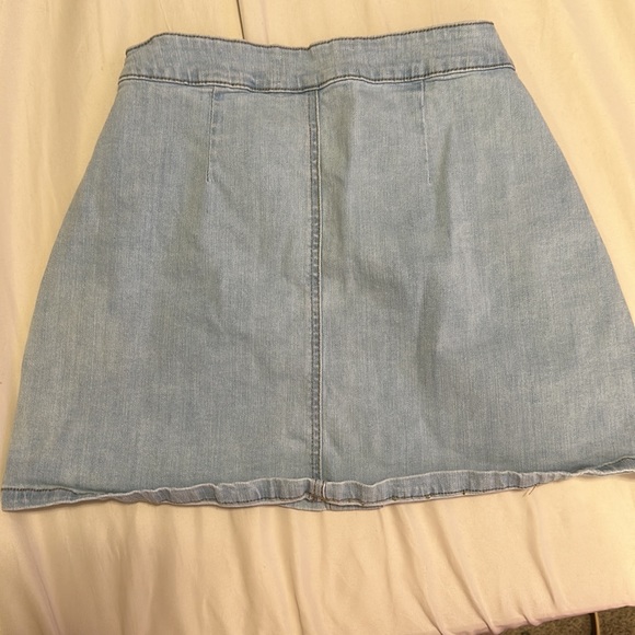 3/$15 Jean button down skirt - Picture 2 of 2